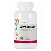Vitamine C à libération prolongée L - Acide ascorbique 500mg - 120 comprimés MYVITA